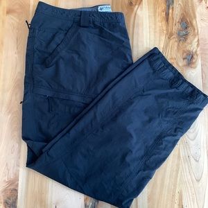 Black Columbia Cargo pants